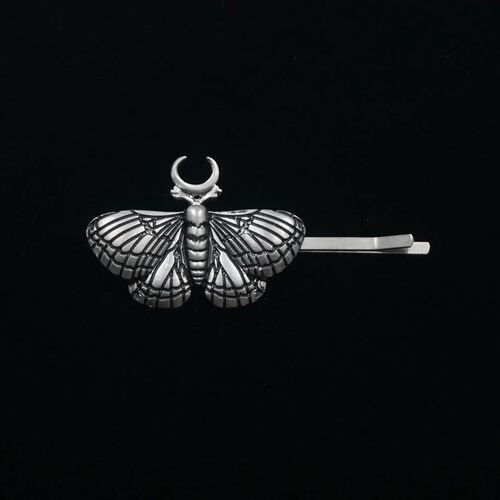 12 pcs nature insect moth Hair Clip woman butterfly Hair cli