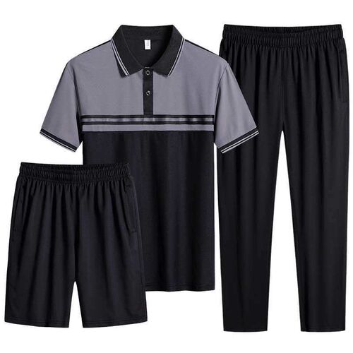 Spring and Summer Young and Middle-aged Polo Shirt Mens Sui