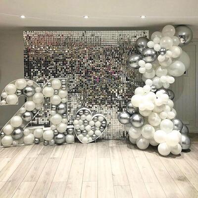 2M Backdrop Fornite Rain For Photo Zone Birthday Decoration