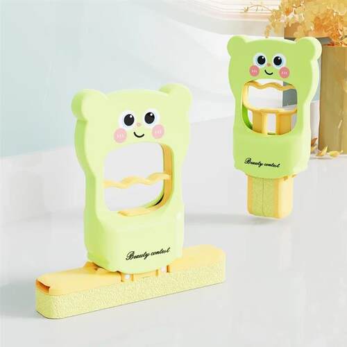 Mini Foldable Desktop Mop Wet Dry Use on Durable Desktop Laz