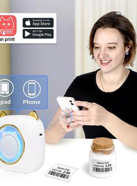 Mini Portable Printer Thermal Printing er Wireless Inkless M