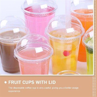 30 Sets Drink Juice Cup Coffee Mugs with Lids Design