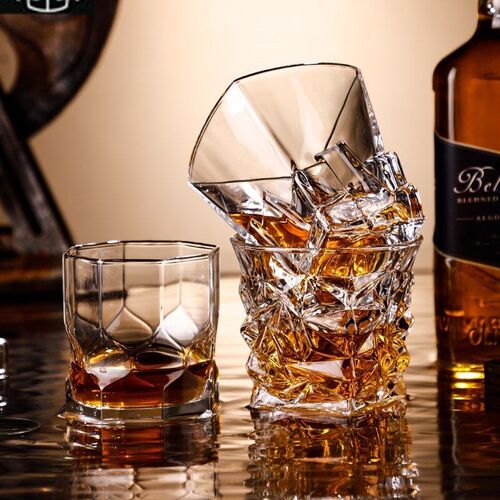 lead-free wine whiskey glass home beer glass cup set europea