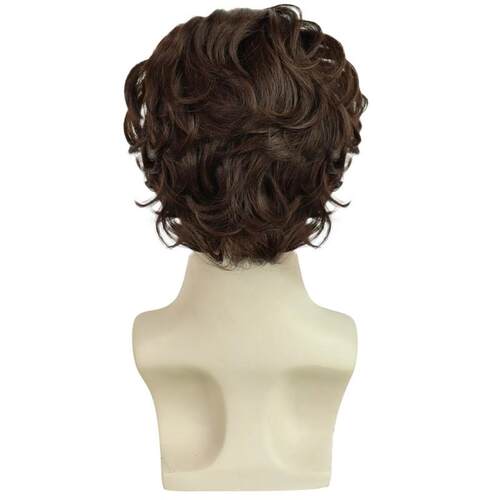 Cosplay Wigs 10 Inch Short Straight Bald Head Wigs For Men S