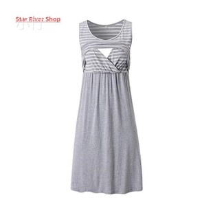 Maxi Long Clothes Breast Feeding Nursing Women Pregnant Brea