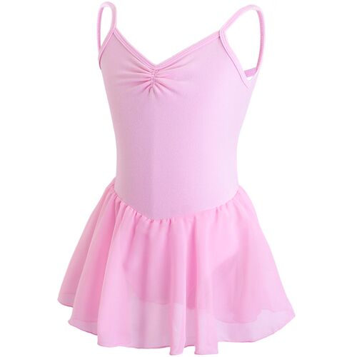 2021 Children Toddler one Piece Solid Leotard F