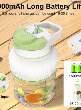 Portable Blender Electric Fruit Juicer Smoothie Milkshake Ma