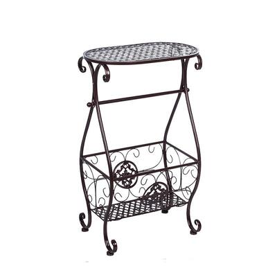 Wrought iron toilet bathroom toilet corner shelf bedside