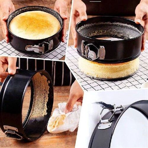 Cake Pan Set - Pack Of 5 Nonstick Round Baking Pans With