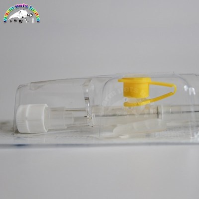 50pcs Veterinary IV cannula IV Catheter with Injection Valv
