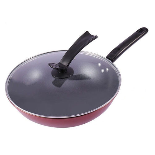 Non-stick wok flat iron wok energy saving wok health wok