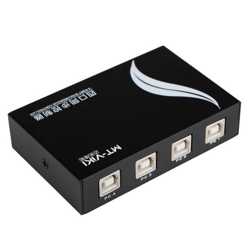 MT-VIKI 4 Port KM Synchnorizer Control 4 PC Hosts by 1 Keybo