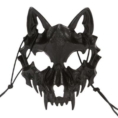 Halloween cosplay animal horror 2-dimensional mask 面具