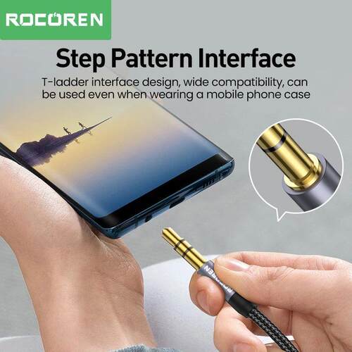 Rocoren Audio Cable 3.5 mm Jack Male to Male Aux Cable For P