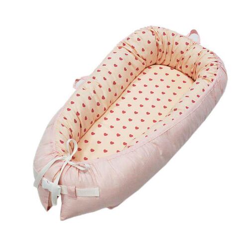 Baby bed bed bed uterus bionic bed portable pad can be remov
