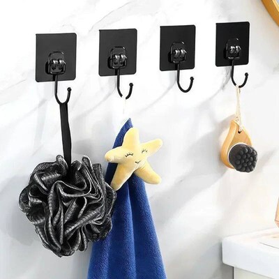 Self Adhesive Hooks Rotating Waterproof Strong er Holder Wal