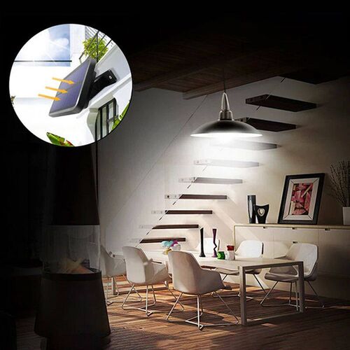 Split solar Light remote led lights with extension outdoor w