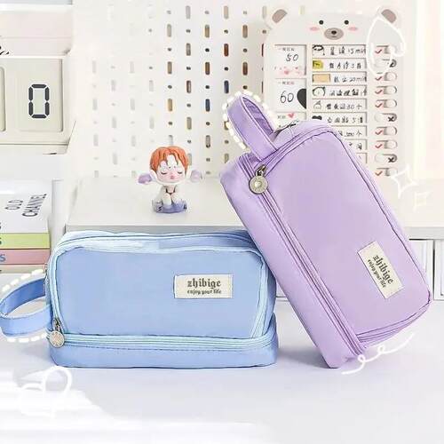 Pencil Bag for School Students with Large Capacity Multi-fun
