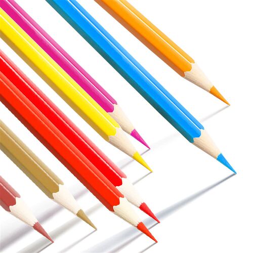 48Pack Colored Pencils for Adult Coloring Books, Soft Core,