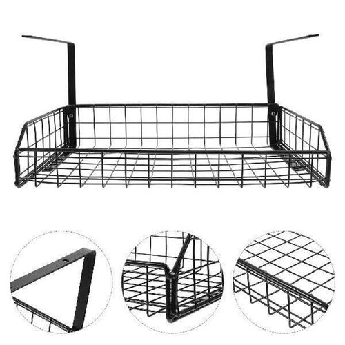 Cable Management Tray Large Black Under Desk Wire ganizer
