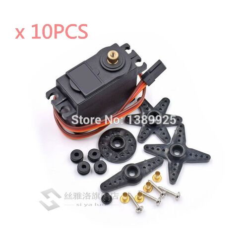 10PCS/LOT MG996R MG996 Metal Gear RC Servo High Speed & Torq