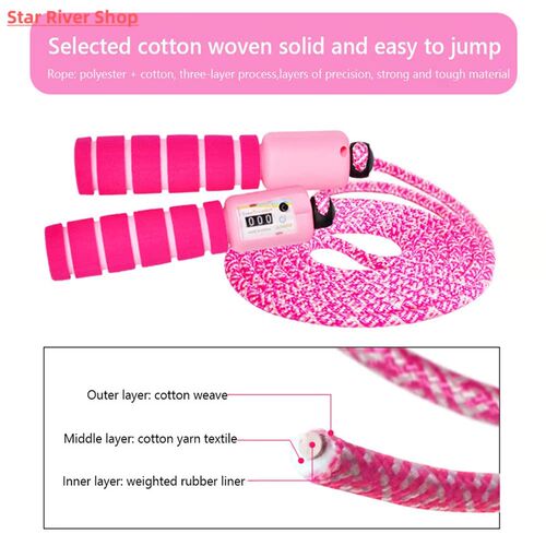 Counting Skipping Rope Fitness Exercise Jumping Ropes Childr