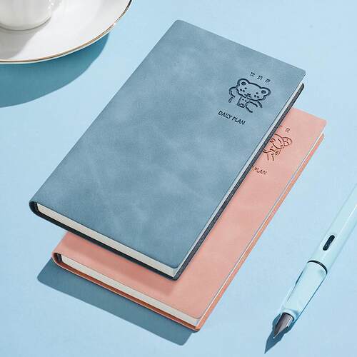 Non dated daily weekly monthly planner agenda notebook diary