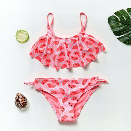 2~10Year Toddler Baby Girl Swimsuit Kids Swimwear High quali