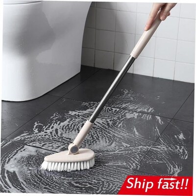 bathroom long handle brush tile floor cleaning broom mop