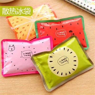 cute cartoon mini hand cold cooler bag ice pack summer packs