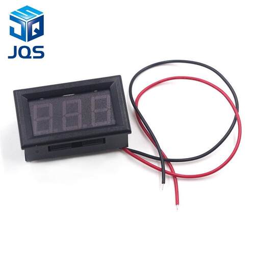 0.56 Inch Mini Red Green Blue LED Display Panel Voltage Mete