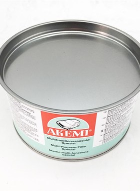 德国20108雅科美耐高温腻子超快干合金原子灰汽车家具木器不爆漆