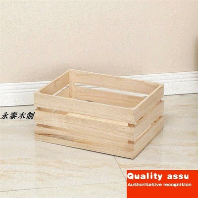 -solid wood storage box retro storage box wooden crate wedd