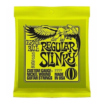 Original Ernie Ball Electric Guitar Strings Play Real Heavy