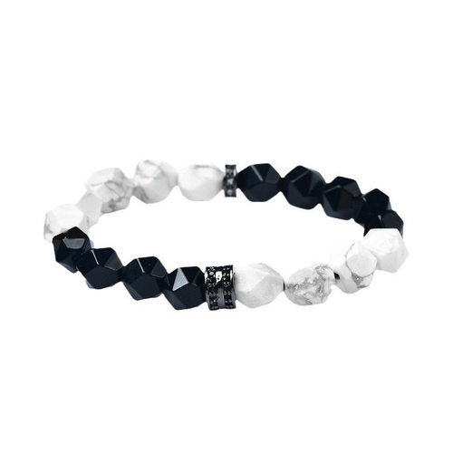 2023 Natural Sparrow Stone Beads Bracelet Men Women Zircon