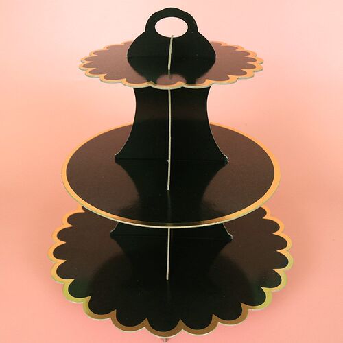 Disposable Paper Cake Stand 3tier BirthdayWedding Dessert Ta