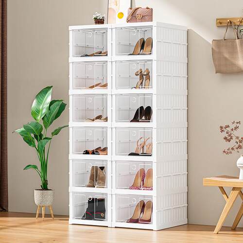 Household integrated shoe cabinet with large capacity