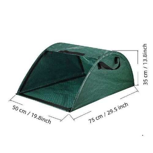 100L/200L Garden Waste Bags Portable Leaf Collector Bag