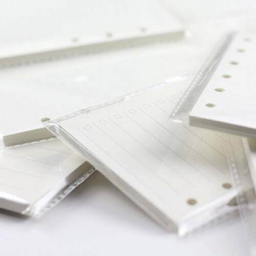 A5 A6A7 45 Sheets Loose Leaf Notebook Refill Spiral Binder I