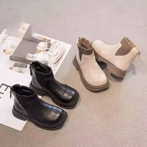 Kids Ankle Boots for Girls 2025 New Winter Toddler Fleece Bo