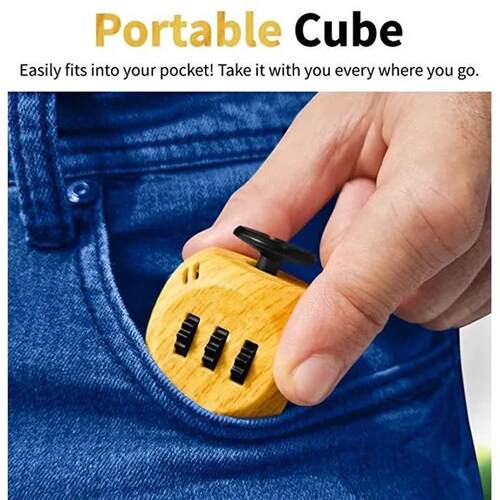 Fidget Cube Toy,EDC Fidgeting Toys Anti Stress Relief Toys,A