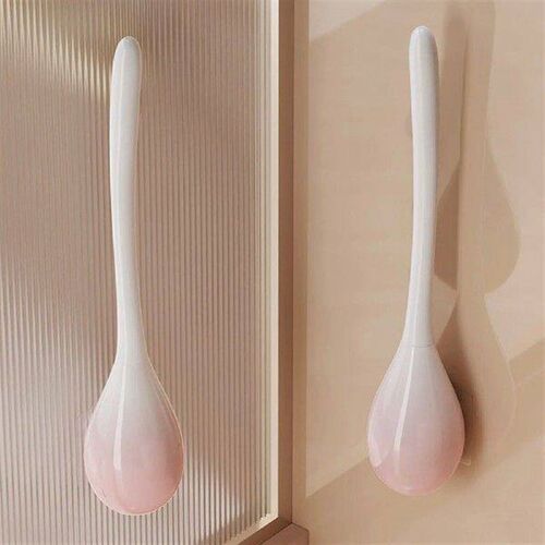Toilet Cleaning Brush Flexible Toilet Bowl Brush Head with