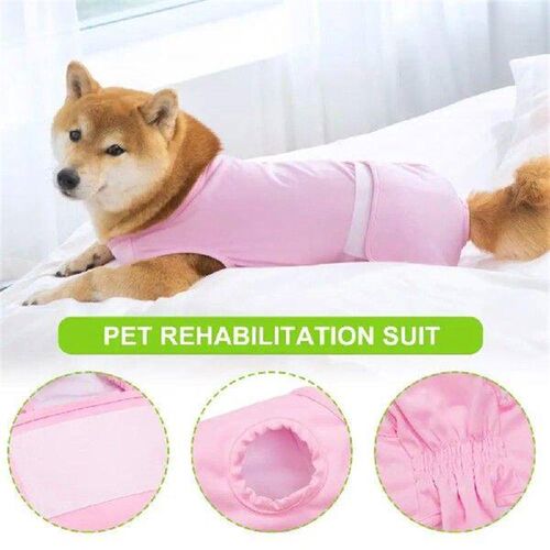 Pet Recovery Clothes Comfortable Breathable Adjustable Dog
