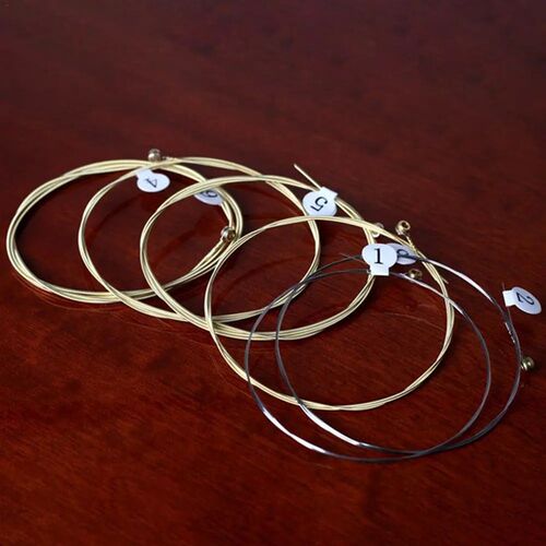6pcs/set Universal Acoustic Guitar String Brass Hexagonal St