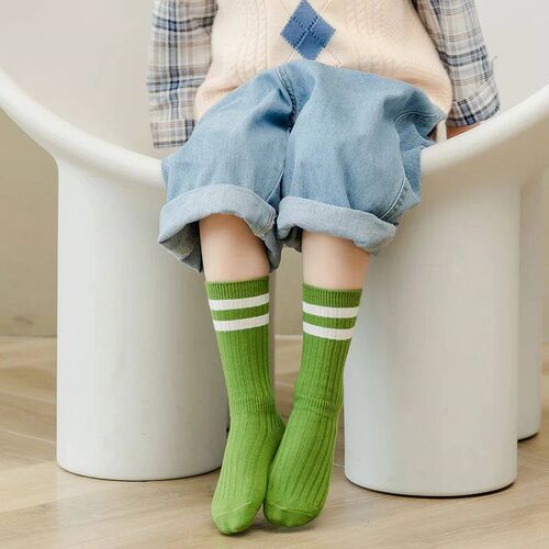 1-12 Yrs Kids Boys Toddlers Girls Socks Knee High Long Soft