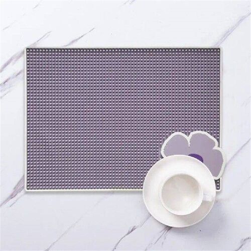 Non-slip Dish Drying Mat Dish Drainer Pad Flower Waterproof
