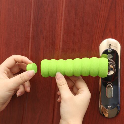 1PC Soft EVA Rubber Crash Pad Door Handle Stopper Round EVA
