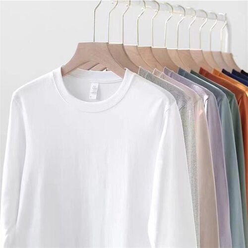 250g cotton round neck long sleeve straight mouth 2 this nee
