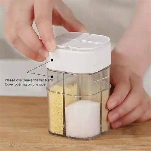 Spice Jars With Cover Plastic Moisture-proof Spice Tins