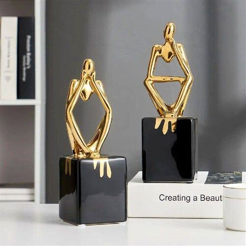 Nordic Luxury Home Accessories Abstract Thinking Character